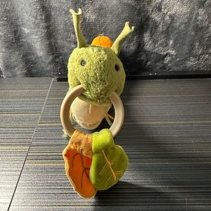 Jellycat Christopher Caterpillar 16” activity plush stuffed animal neutral READ